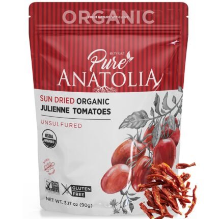 pure anatolia organic sun dried tomatoes pack