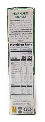 natures path organic hemp plus granola pack