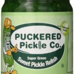 puckered pickle sweet green relish image
