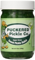 puckered pickle sweet green relish image