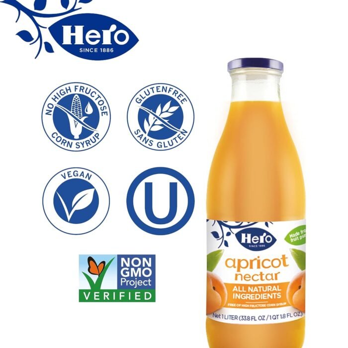 hero apricot juice nectar
