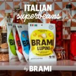 brami lupini beans snack chili & lime pack