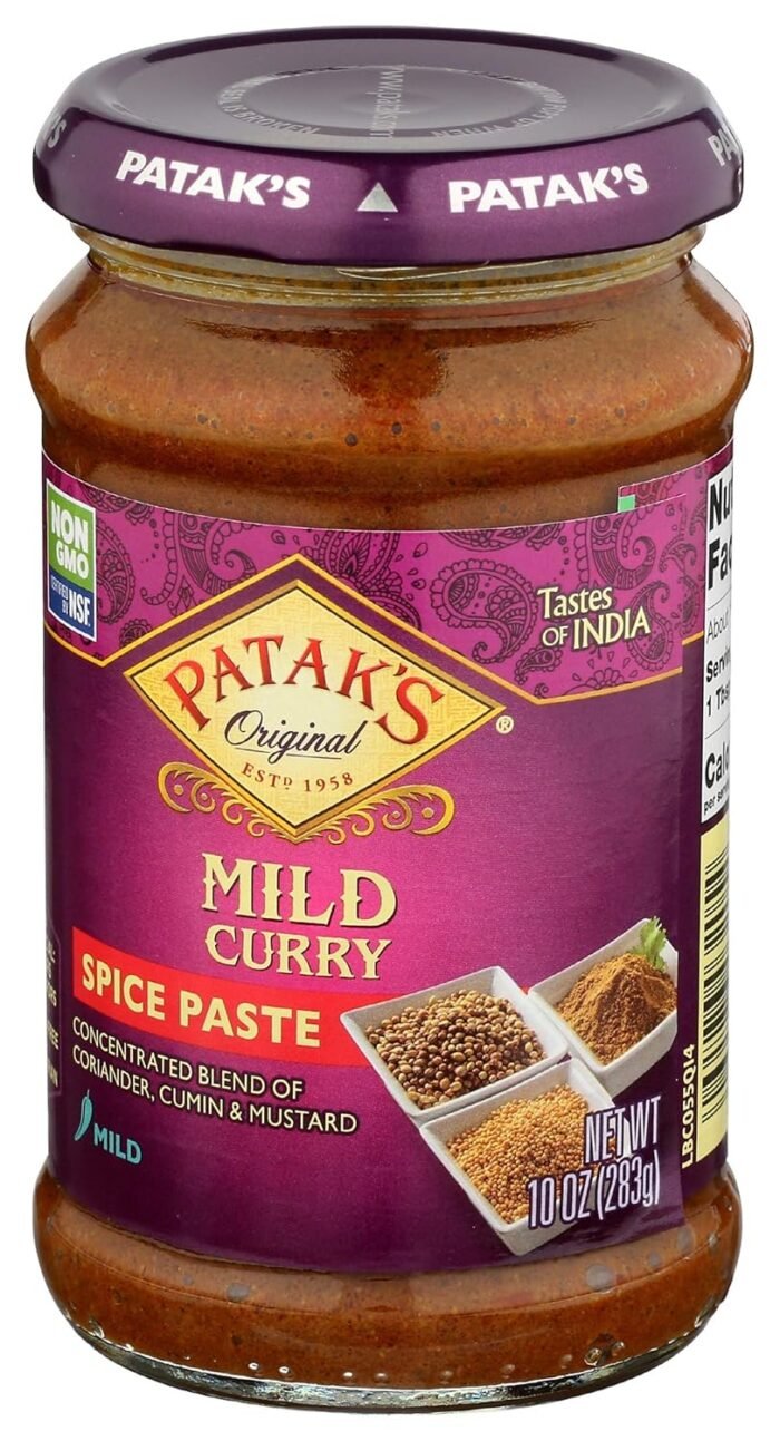 pataks spice paste mild curry image