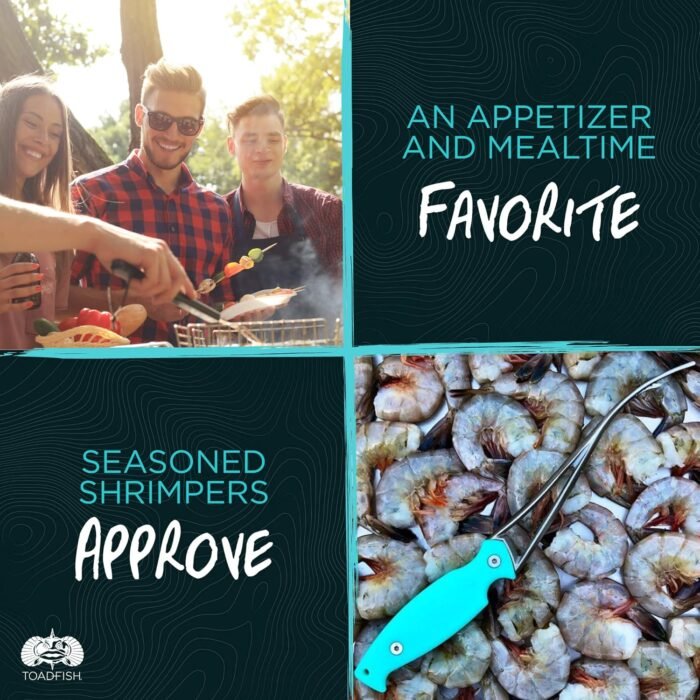 Toadfish Shrimp Deveiner Tool . Prawn & Seafood Peeler