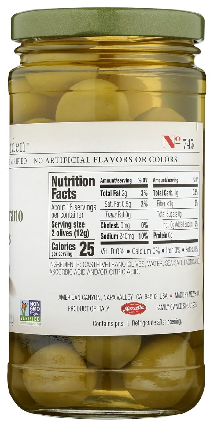 jeffs naturals whole castelvetrano olives image