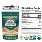 maple joe organic maple sugar spinkles pack