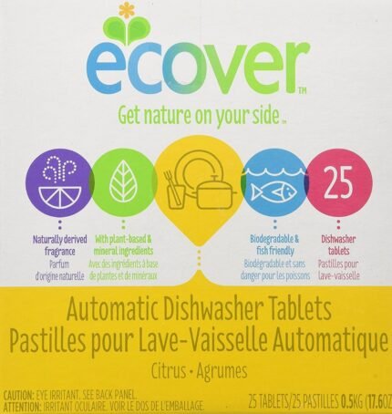 ecover dishwashing tablets citrus