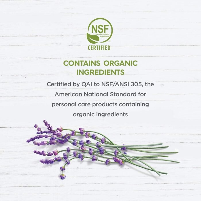 avalon organic botanicals shampoo lavender bottle
