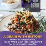lotus foods black rice 15 oz bag