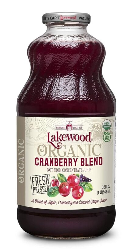 lakewood organic cranberry juice blend