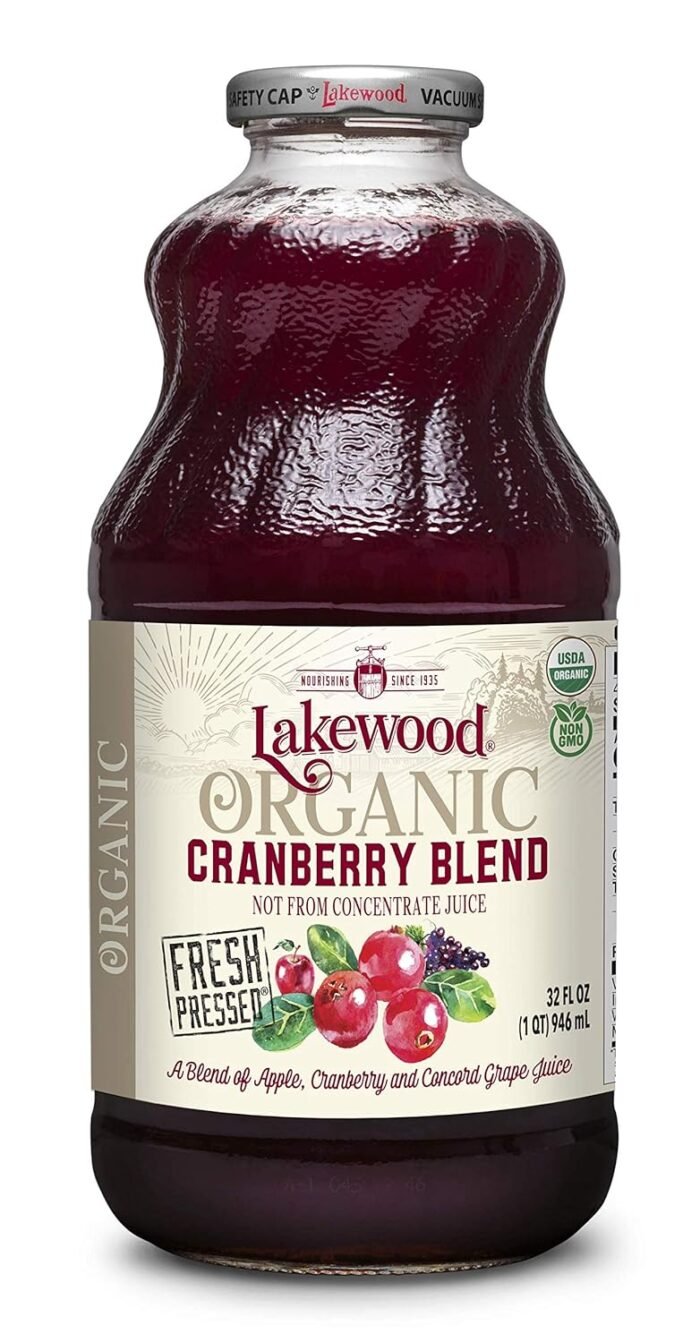 lakewood organic cranberry juice blend