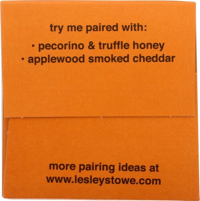 lesley stowe salted date and almond crackers pack