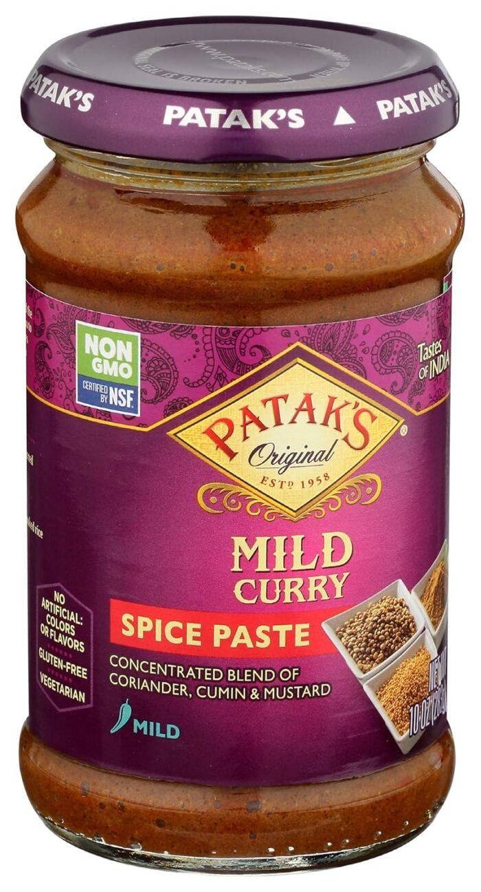pataks spice paste mild curry image