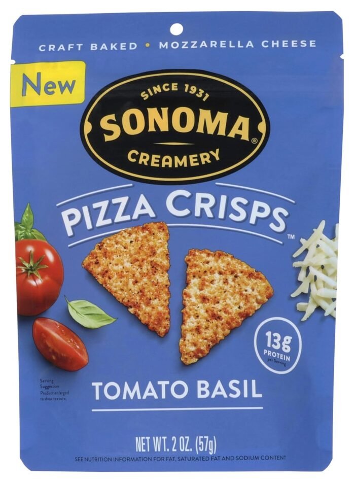 sonoma creamery crisp tomato basil pizza