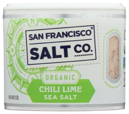 san francisco salt co organic chili lime sea salt