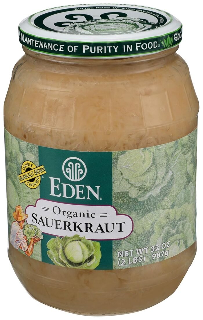 Eden Organic Sauerkraut, Fine Cut, 32 Oz