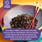 lotus foods black rice 15 oz bag