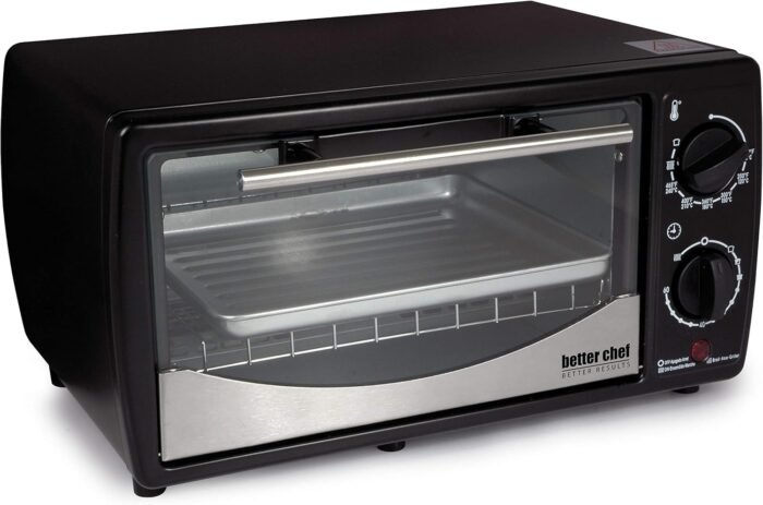 Better Chef 9-Liter Toaster Oven Broiler, White