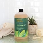 desert essence face wash with tea tree oil bottle image