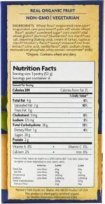 natures path toaster pastries blueberry frosted pack