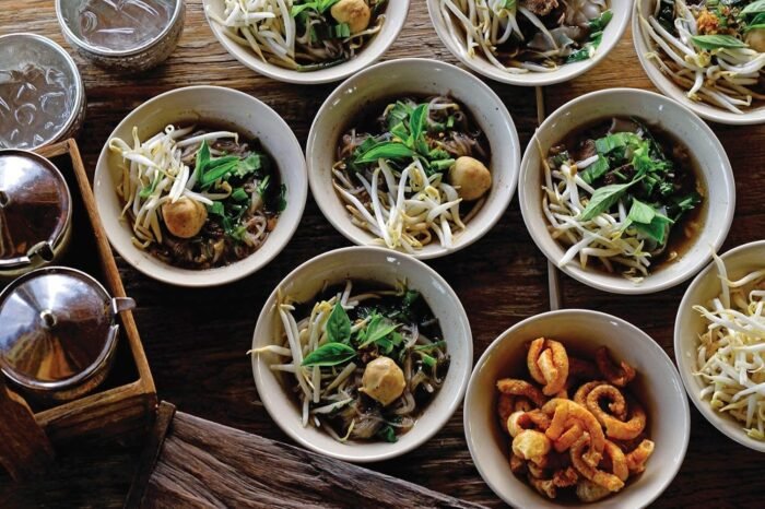 snapdragon mushroom vietnamese pho soup bowl