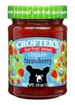 crofters organic strawberry fruit spread