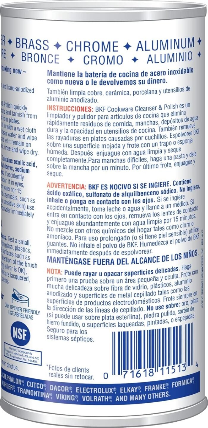 bar keepers friend cookware cleanser