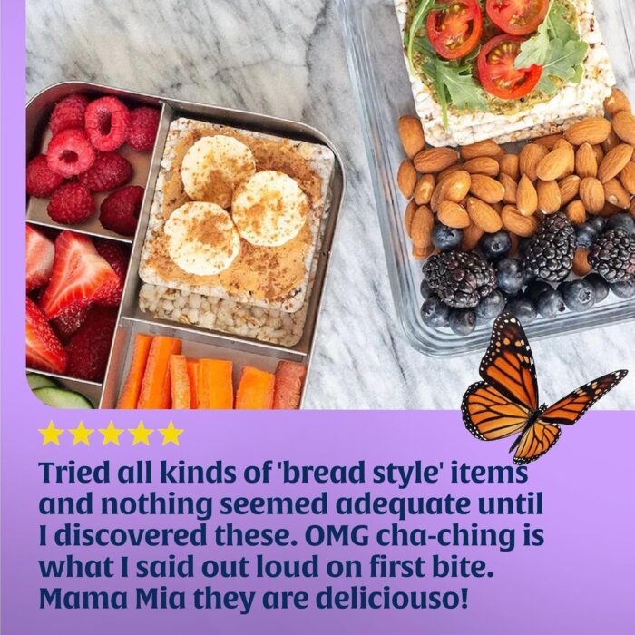 lundberg organic thin stackers salt free pack