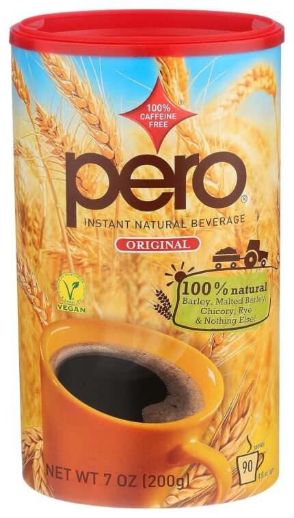 Pero Instant Natural Beverage, Coffee, 7 Oz
