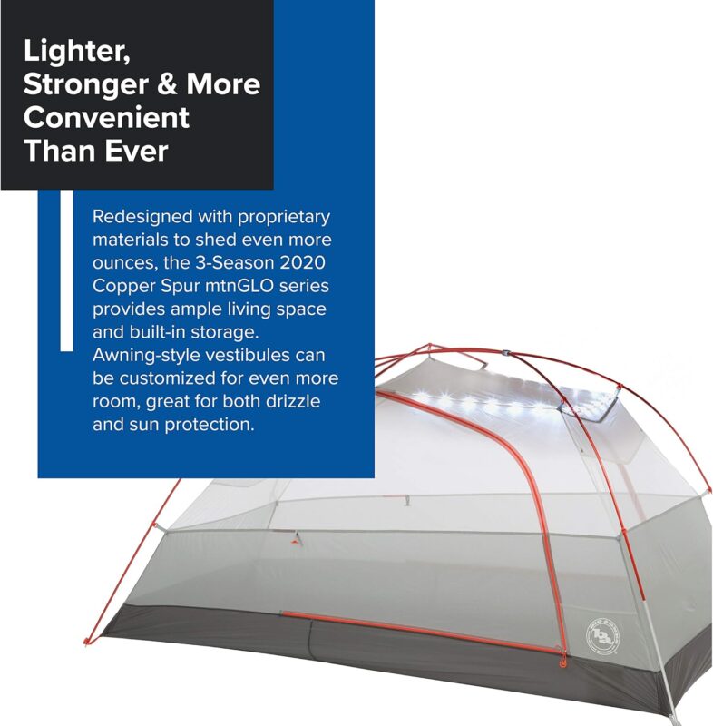 big agnes copper spur hv ul 2 person tent mtnglo image