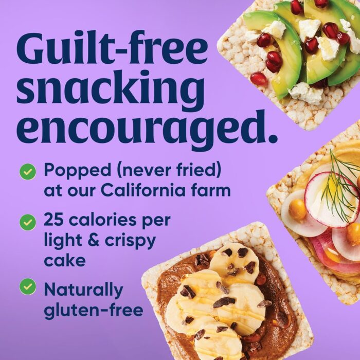 lundberg organic thin stackers salt free pack