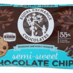 equal exchange semi sweet chocolate chips pack image