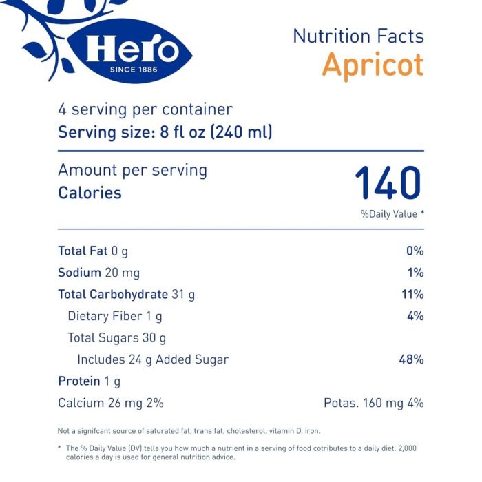 hero apricot juice nectar