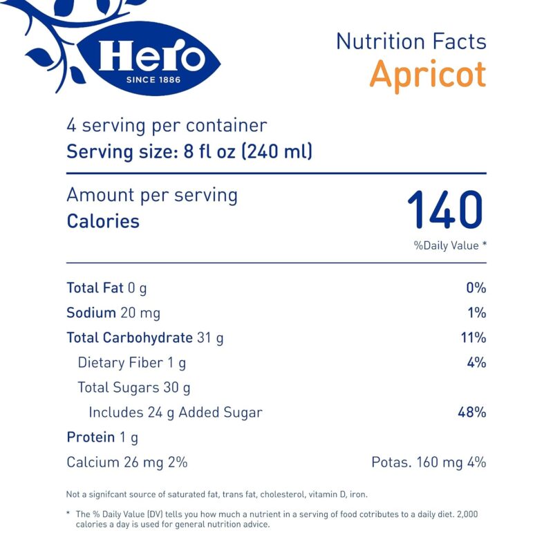 hero apricot juice nectar