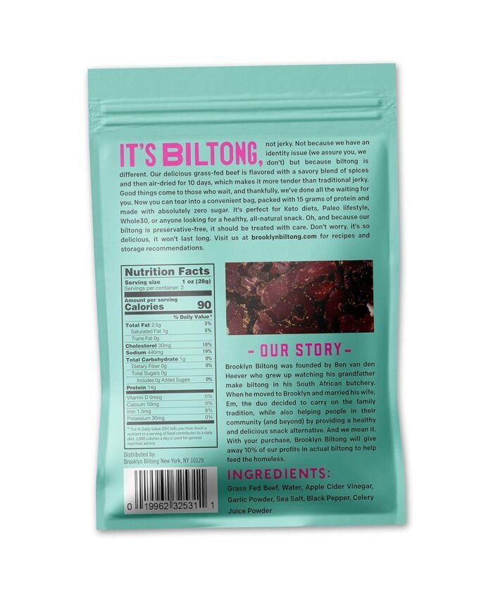 brooklyn bitong steakhouse beef jerky image