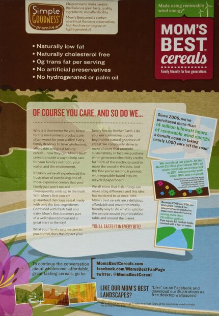 moms best crispy cocoa rice pack image