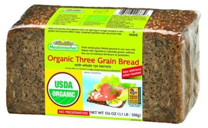 mestemacher organic three grain bread pack image