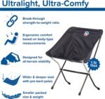big agnes skyline ul backpacking chair black image