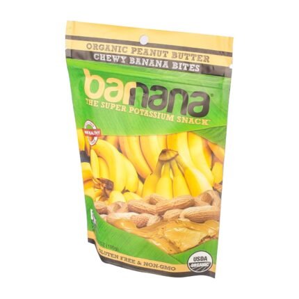 barnana organic penut butter dipped banana bites pack