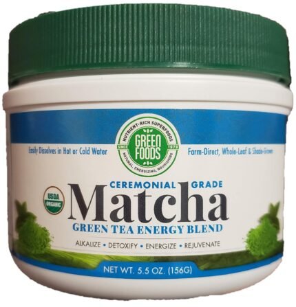 green foods matcha green tea
