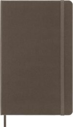 moleskine classic large notebook ruled brown 240 pages image