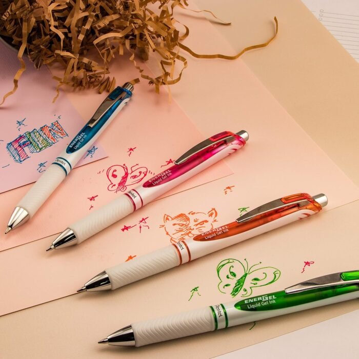 Pentel EnerGel Liquid Gel Pen, Retractable