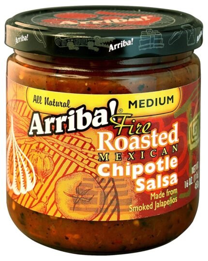 arriba fire roasted mexican chipotle salsa
