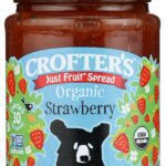crofters organic strawberry fruit spread image
