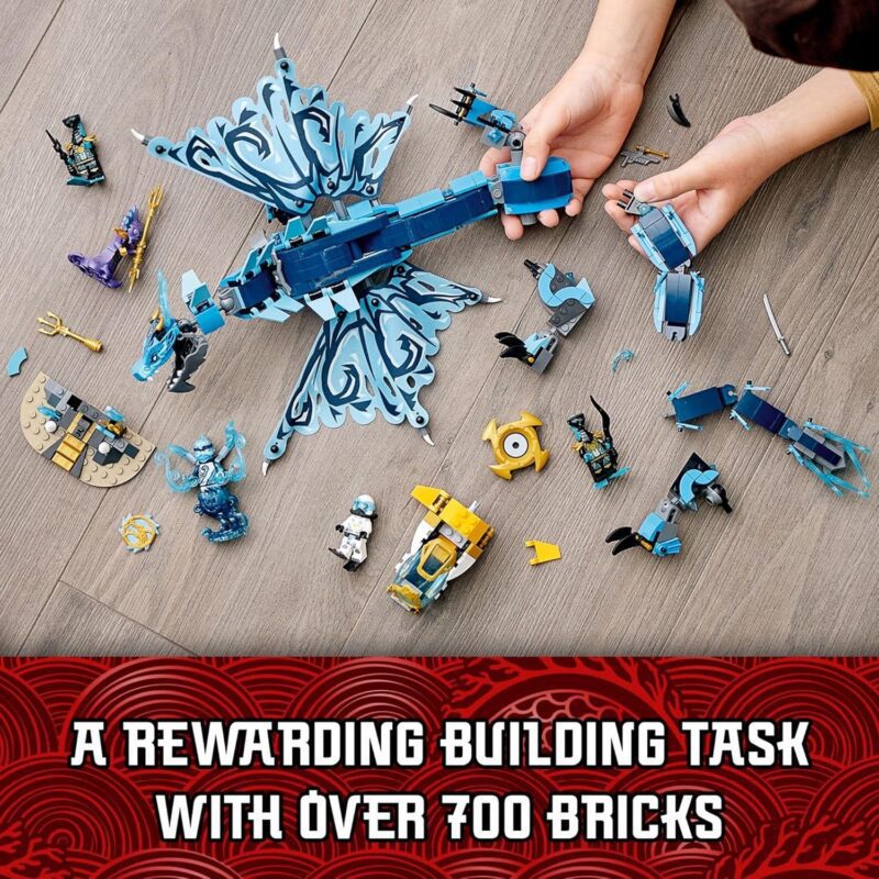 lego ninjago water dragon building set
