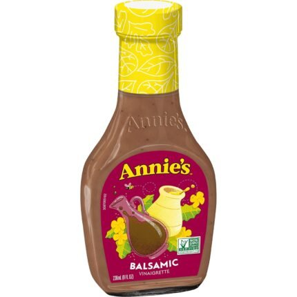 annies balsamic vinaigrette salad dressing image
