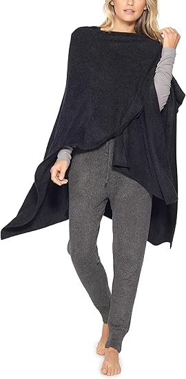 barefoot dreams womens warp black image