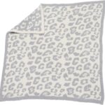 barefoot dreams cozychic throw carbon image
