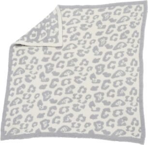 barefoot dreams cozychic throw carbon image