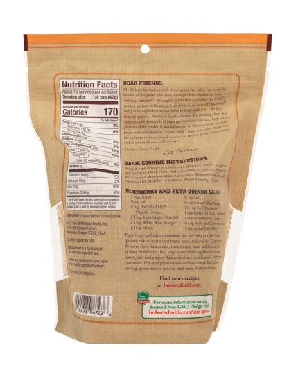 bobs red mill organic golden flaxseed meal pack
